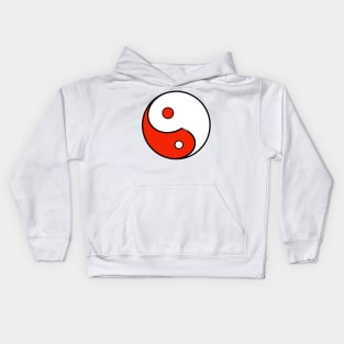 Yin Yang #18 Kids Hoodie